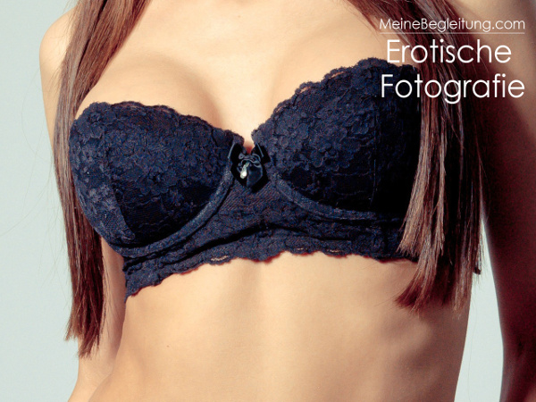 Erotisch fotografierte Brust