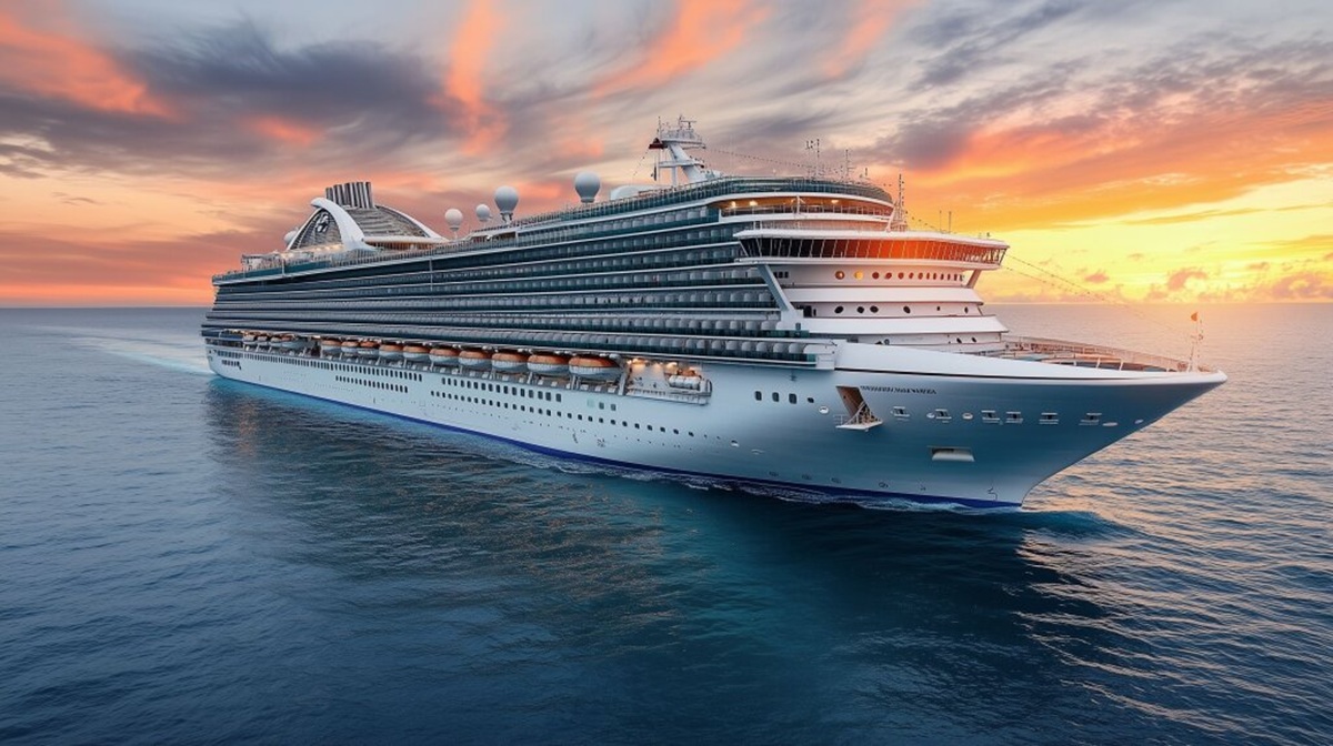 AIDA Kreuzfahrt mit Begleitung AIDA Kreuzfahrtschiff auf See
