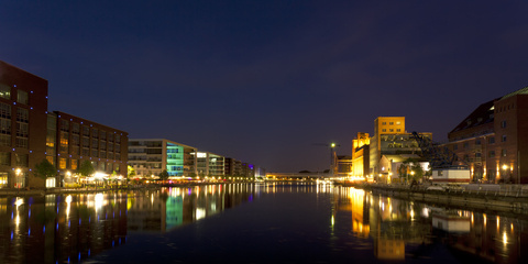 Der Hafen von Duisburg