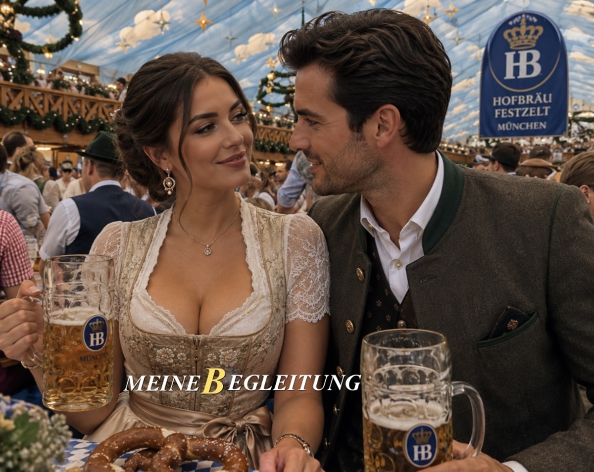 Escort Begleitung für das Oktoberfest in München Stilvolle Begleitung während eines Besuchs auf dem Oktoberfest in München
